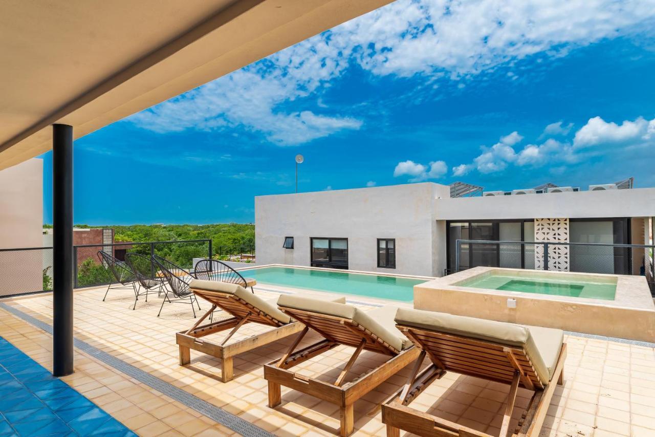 Luxury Apartament With Private Plunge Pool - Ground Floor Тулум Экстерьер фото